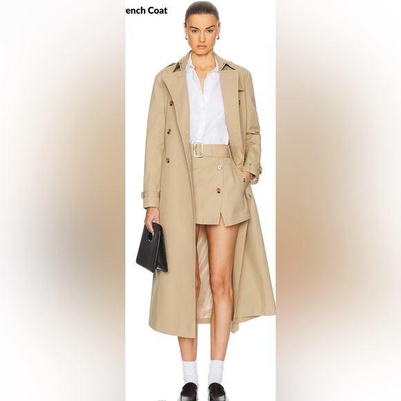 SANS FAFF New York Trench Coat in Camel - Picture 4 of 17